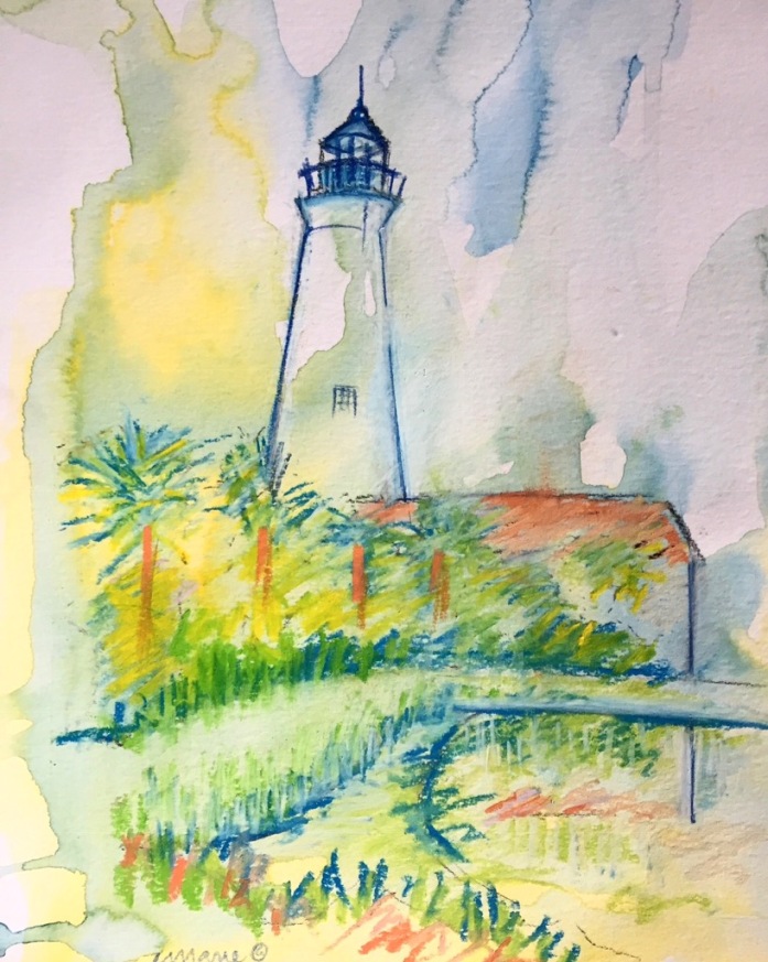 St. Marks Lighthouse is Florida's second oldest lighthouse. 